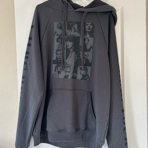Taylor Swift Eras Tour Official Black Hoodie Size Medium NWOT